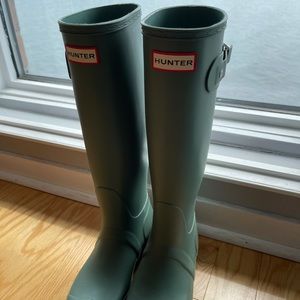 Green Hunter Boots